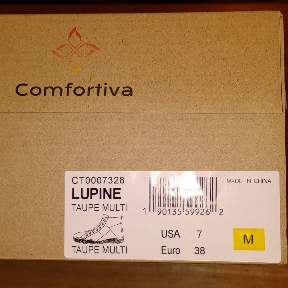 COMFORTIVA 👣Lupine in Tulpe Multi Suede Boot/Sneakers footwear